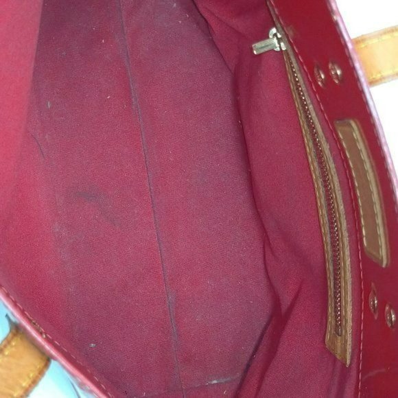 Authentic Louis Vuitton Tote Bag Reade PM Vernis Used LV Handbag Vintage - Picture 6 of 9